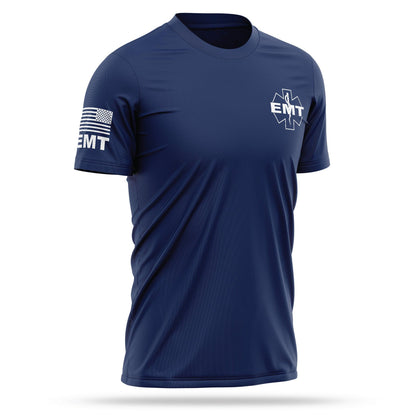 [EMT] Men's Utility Shirt [NVY/WHT]-13 Fifty Apparel