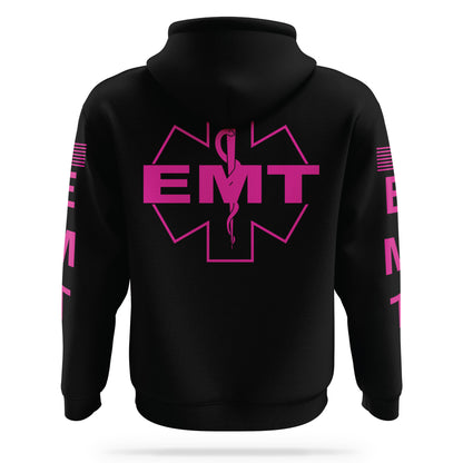 [EMT] Performance Hoodie 2.0 [BLK/PNK] 13 Fifty Apparel 