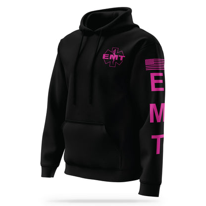[EMT] Performance Hoodie 2.0 [BLK/PNK] 13 Fifty Apparel 