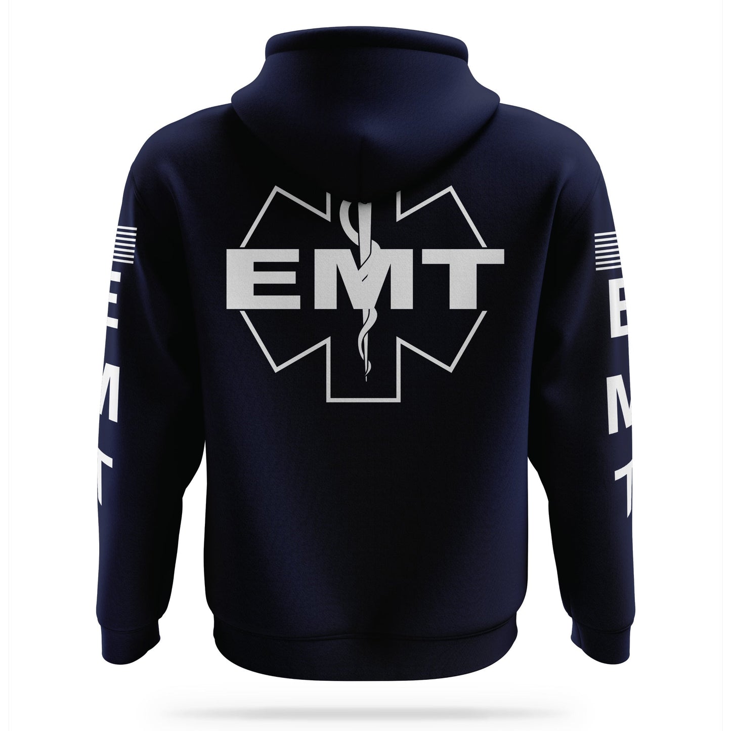 [EMT] Performance Hoodie 2.0 [NVY/WHT]-13 Fifty Apparel