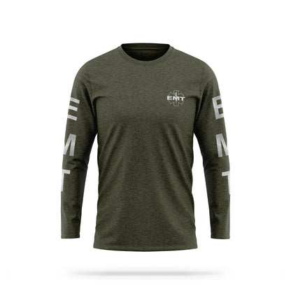 [EMT] Reflective Cotton Blend Long Sleeve [GRN/REF]-13 Fifty Apparel