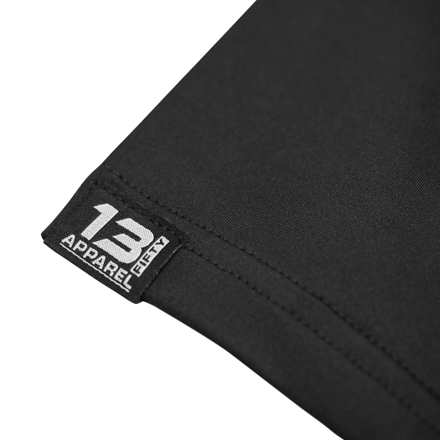 [EMT] Reflective Men's Performance Polo [BLK/REF]-13 Fifty Apparel