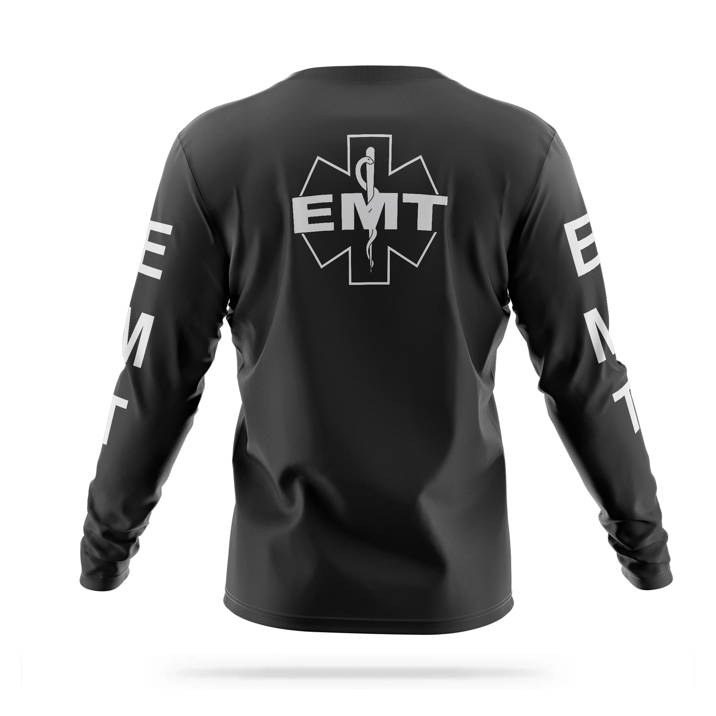 [EMT] Reflective Men's Utility Long Sleeve [BLK/REF] 13 Fifty Apparel 