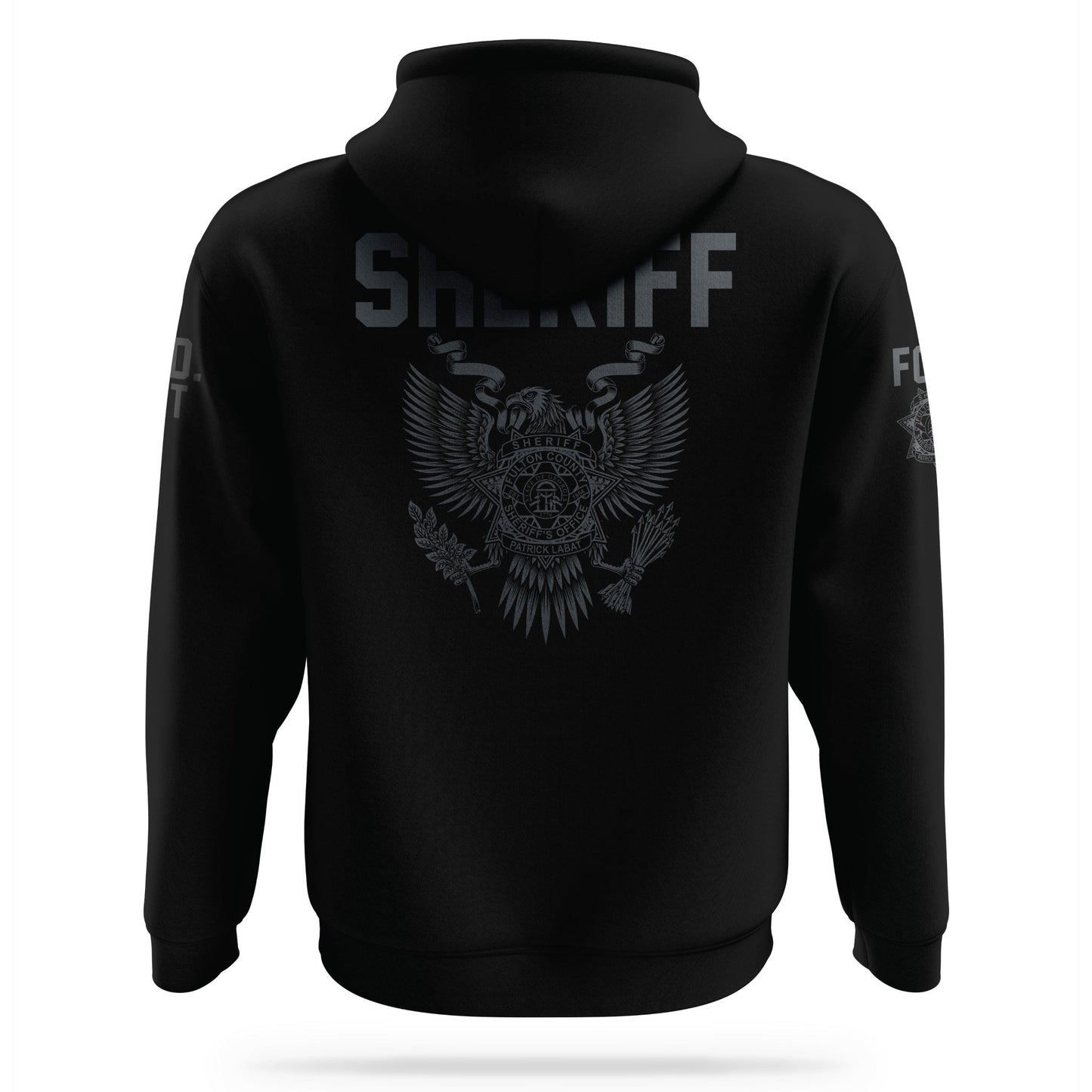 [FCSO] CID UNIT Performance Hoodie 2.0 [BLK/GRY]-13 Fifty Apparel