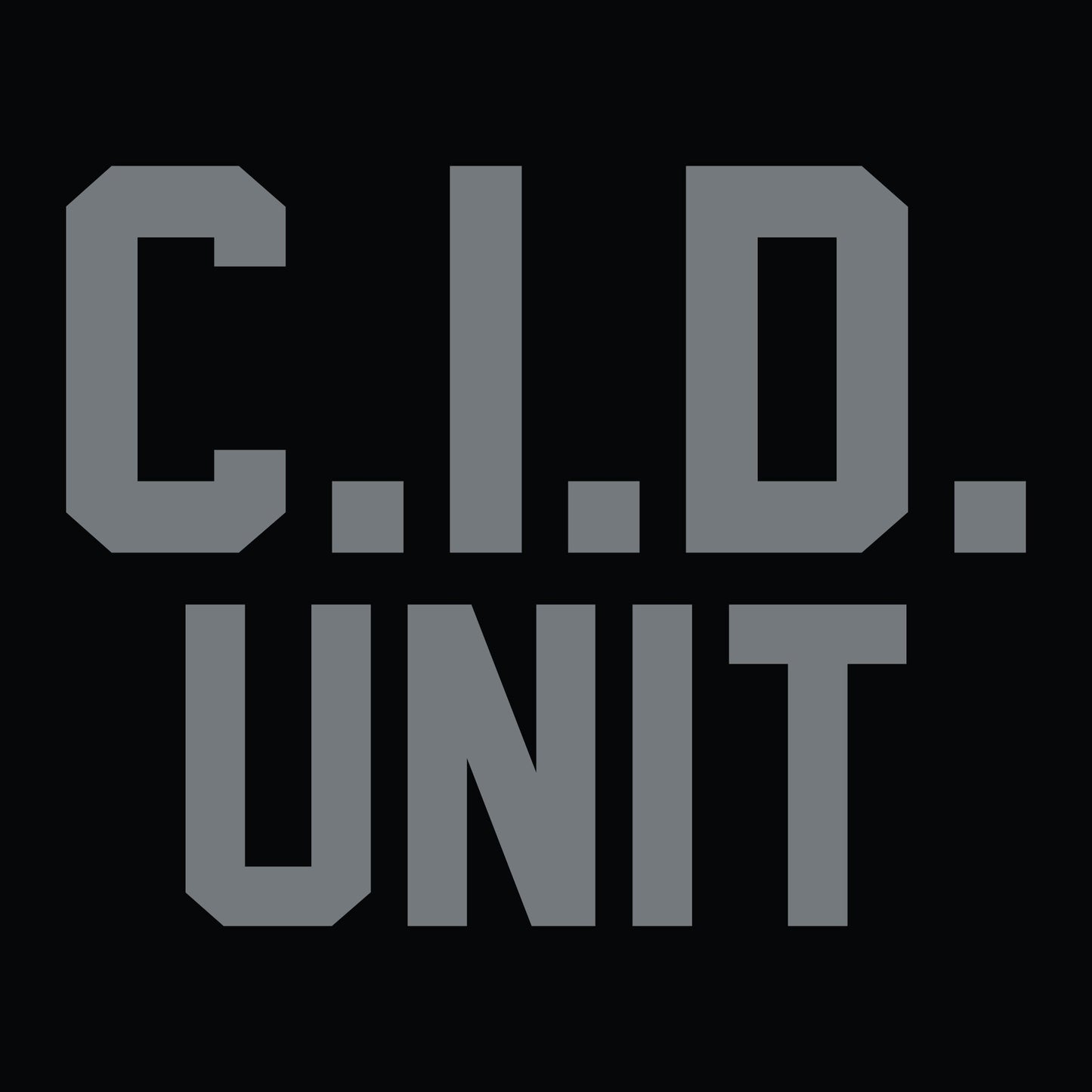 [FCSO] CID UNIT Utility Long Sleeve [BLK/GRY]-13 Fifty Apparel