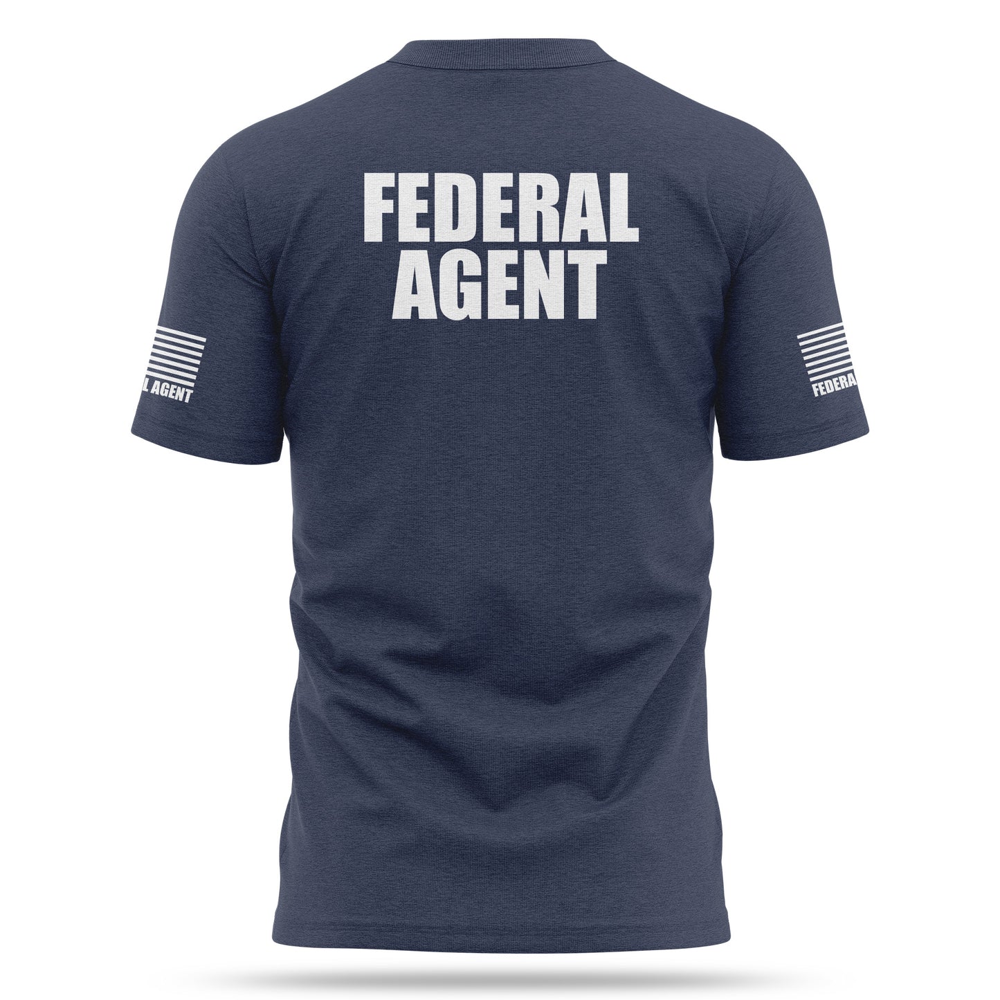 [FEDERAL AGENT] Cotton Blend Shirt [NVY/WHT]-13 Fifty Apparel
