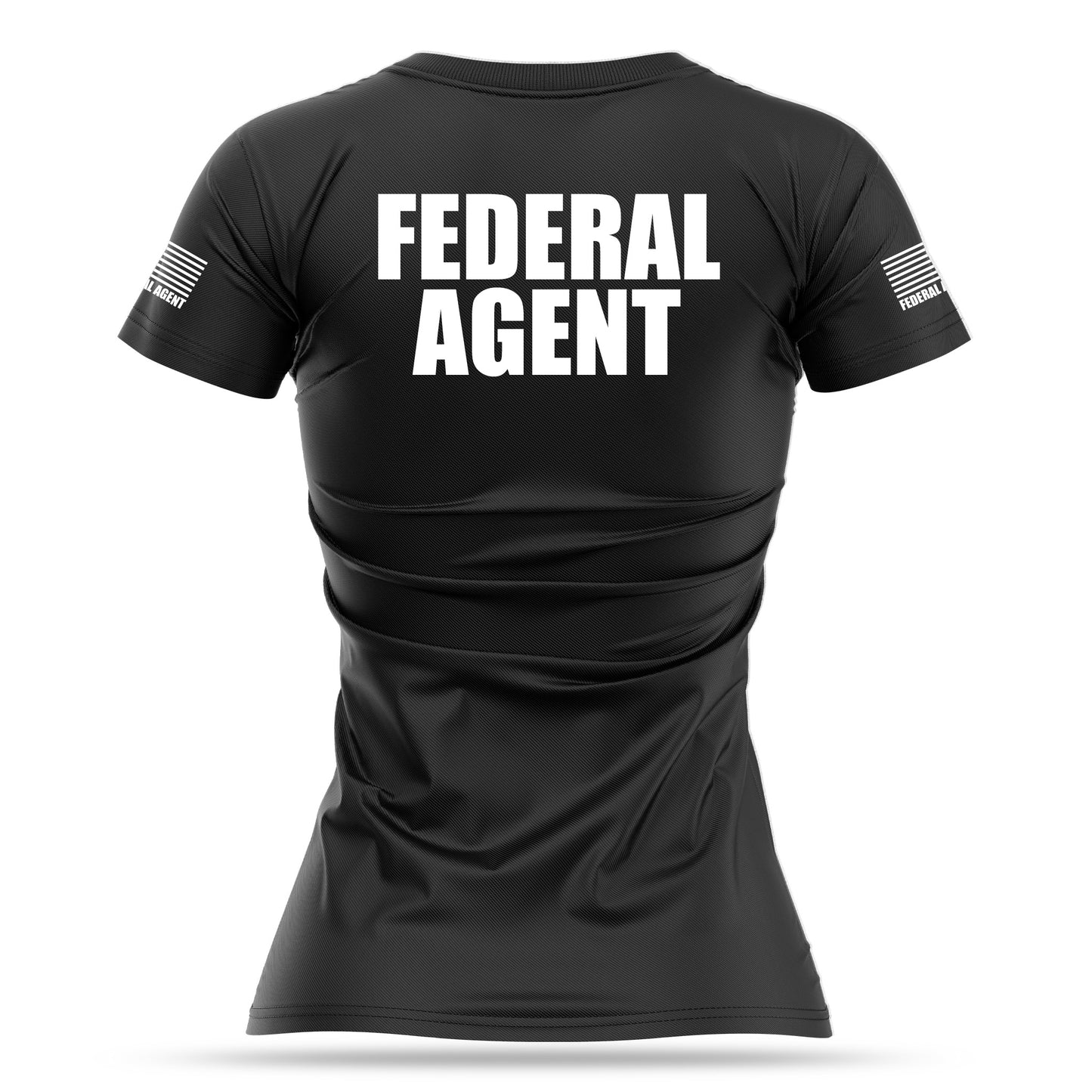 [FEDERAL AGENT] Women's Utility Shirt [BLK/WHT]-13 Fifty Apparel