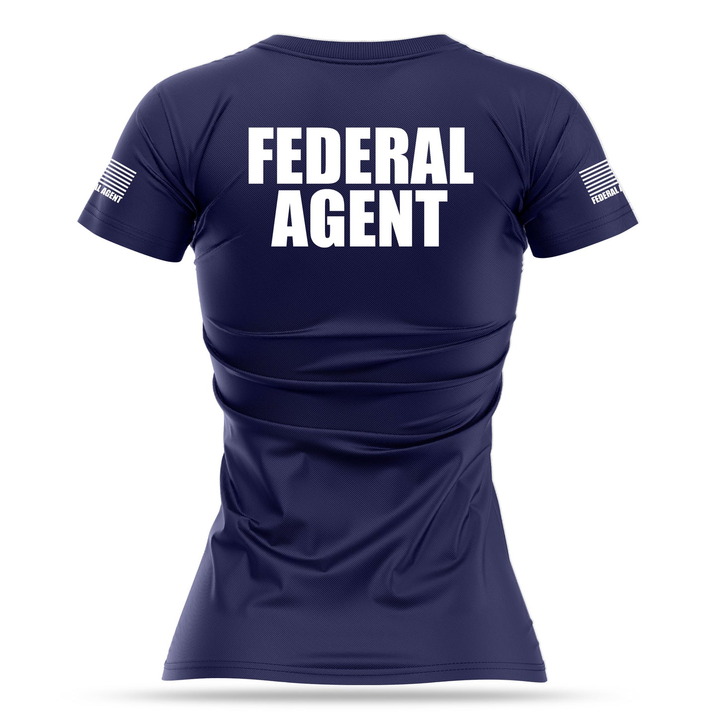[FEDERAL AGENT] Women's Utility Shirt [NVY/WHT]-13 Fifty Apparel