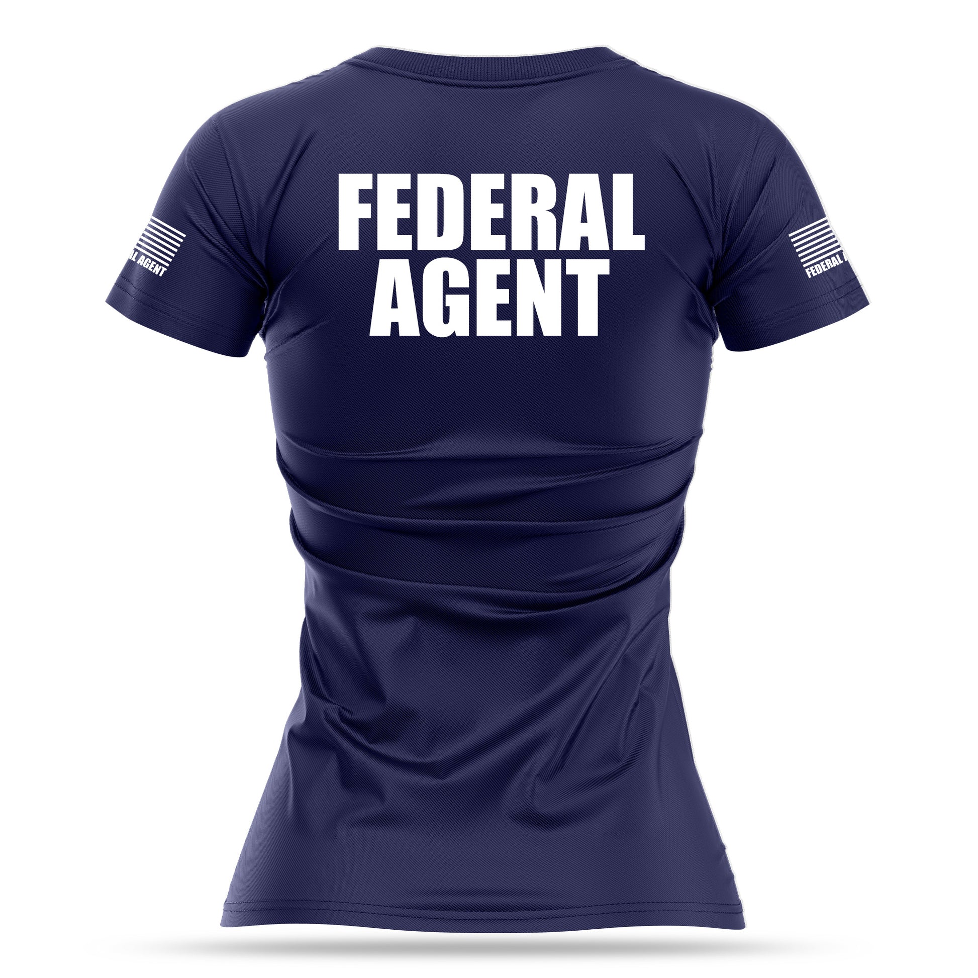 [FEDERAL AGENT] Women's Utility Shirt [NVY/WHT]-13 Fifty Apparel