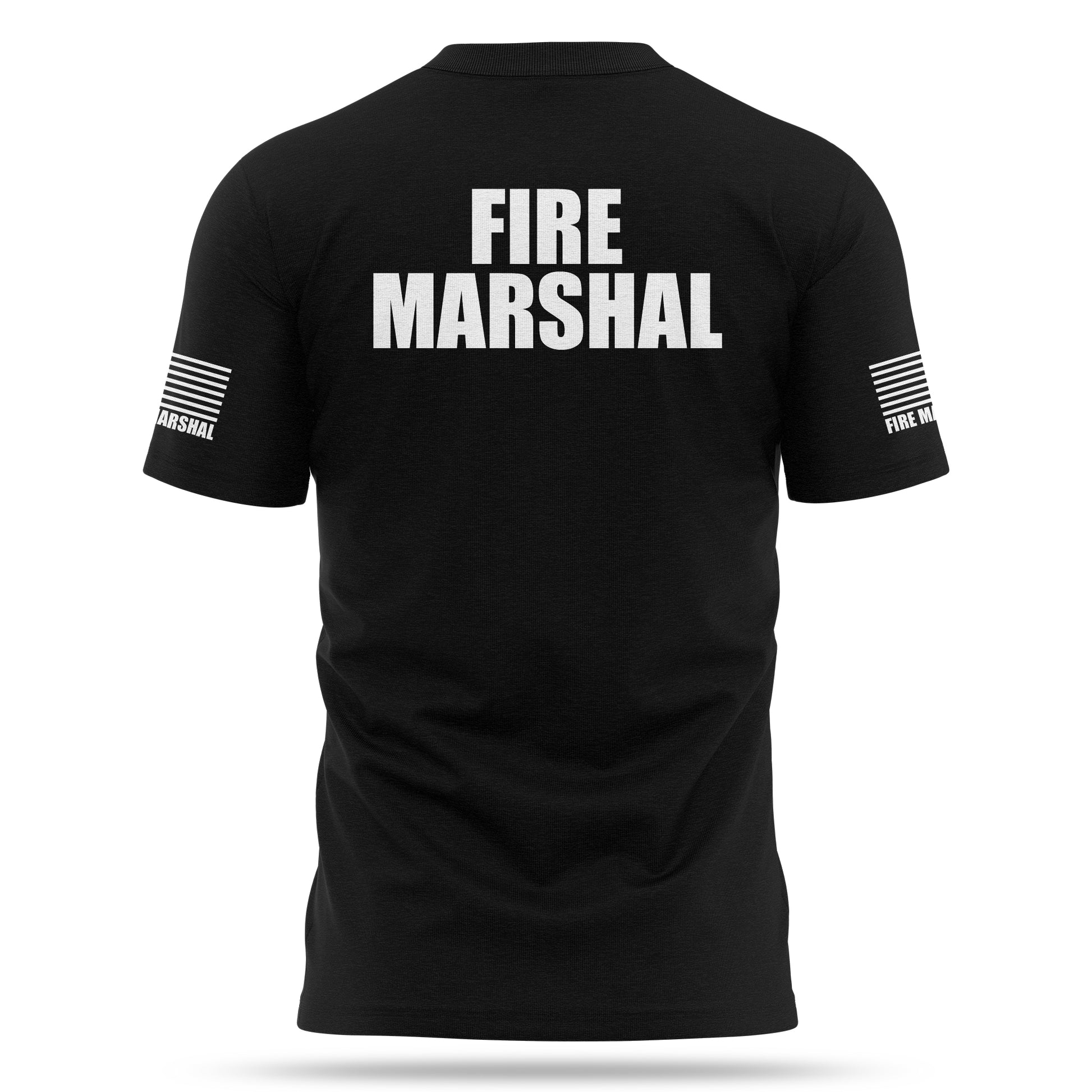 [FIRE MARSHAL] Cotton Blend Shirt [BLK/WHT]-13 Fifty Apparel