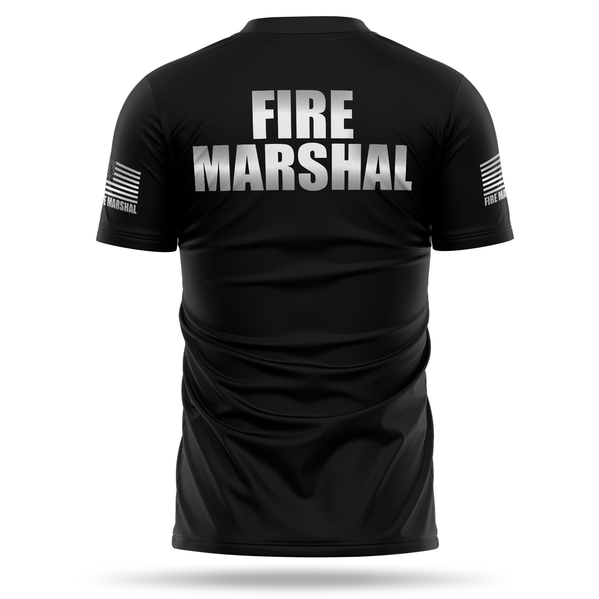 [FIRE MARSHAL] Men's Utility Shirt [BLK/REF]-13 Fifty Apparel