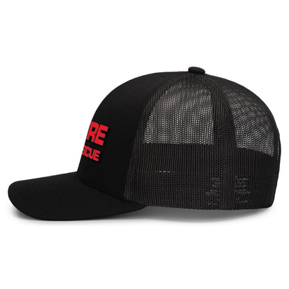 [FIRE RESCUE] Adjustable Mesh Back Cap-13 Fifty Apparel