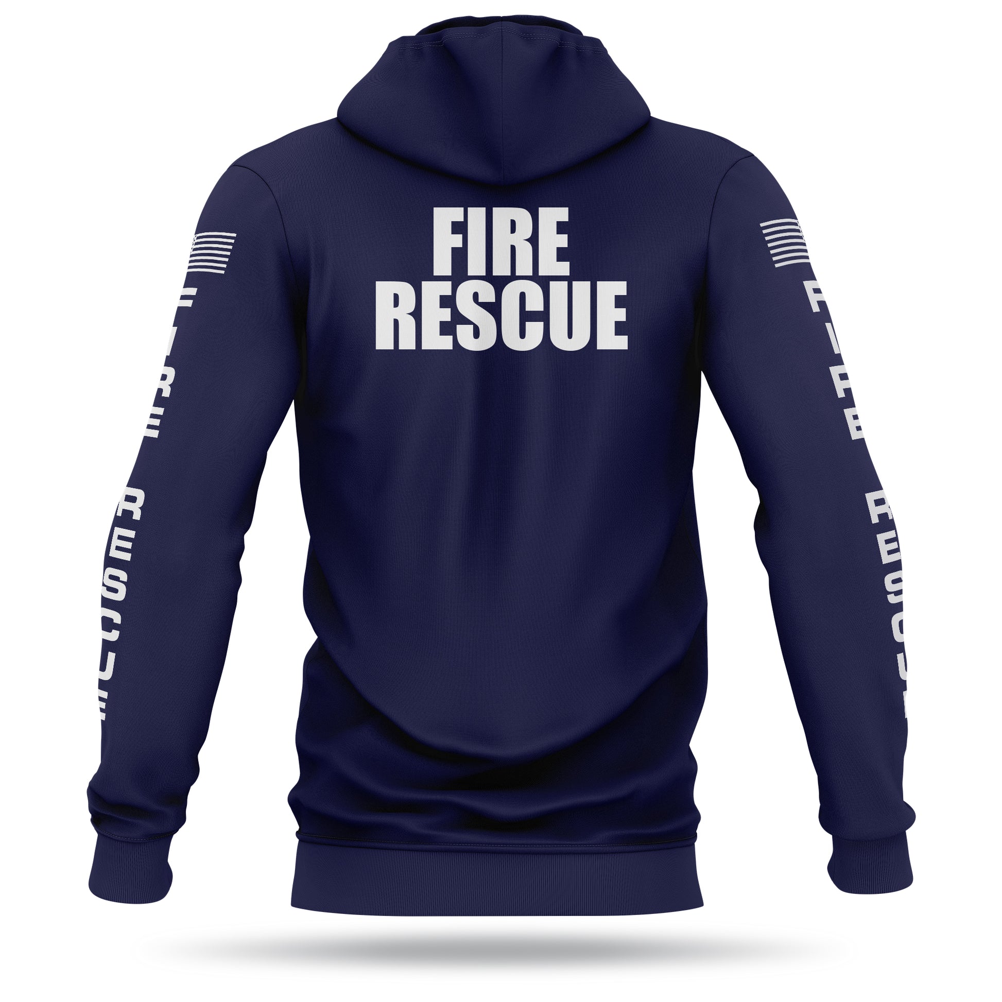 [FIRE RESCUE] Performance Hoodie 2.0 [NVY/WHT]-13 Fifty Apparel