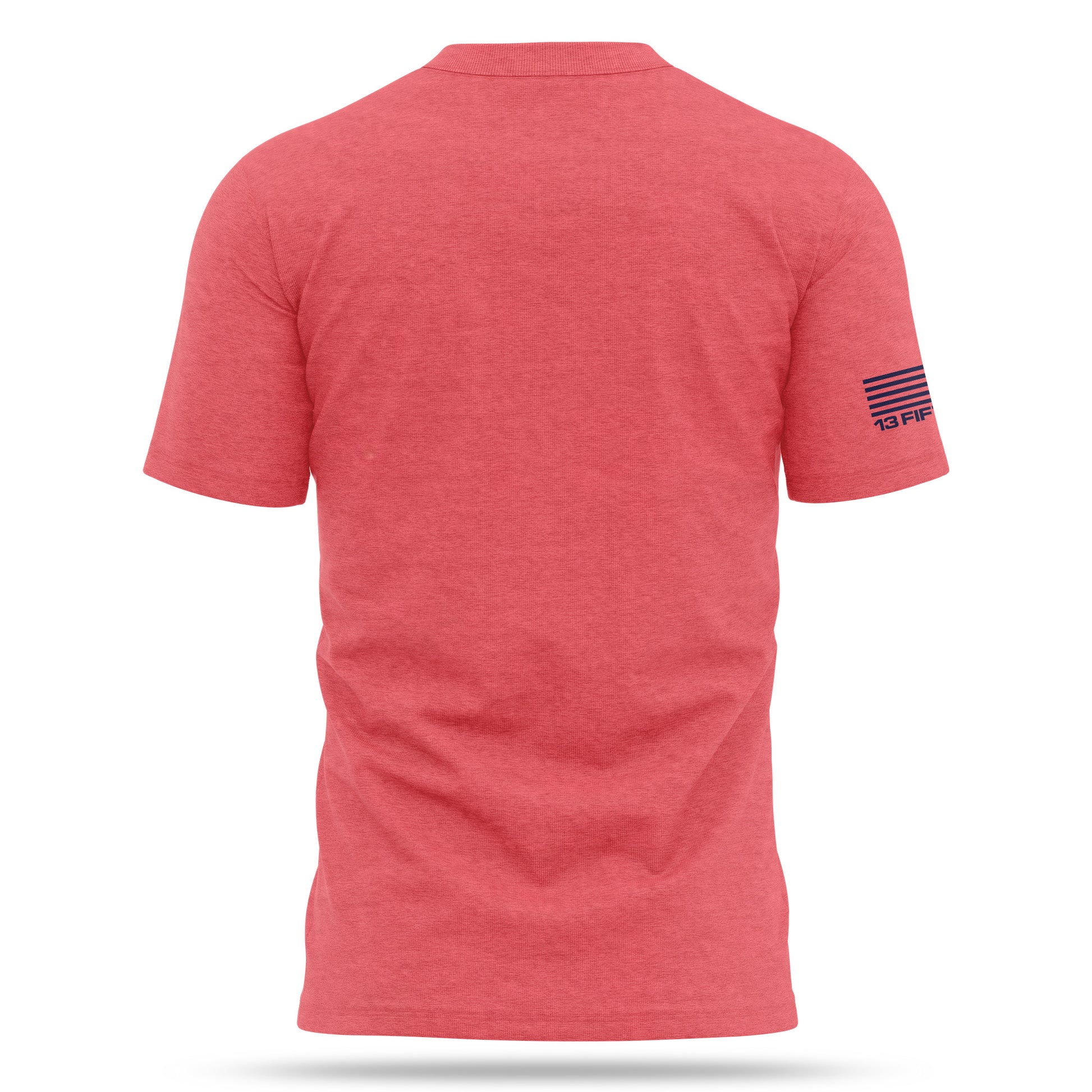 [FOUR OH FOUR] Soft-Tee Cotton Blend Shirt [CORAL]-13 Fifty Apparel