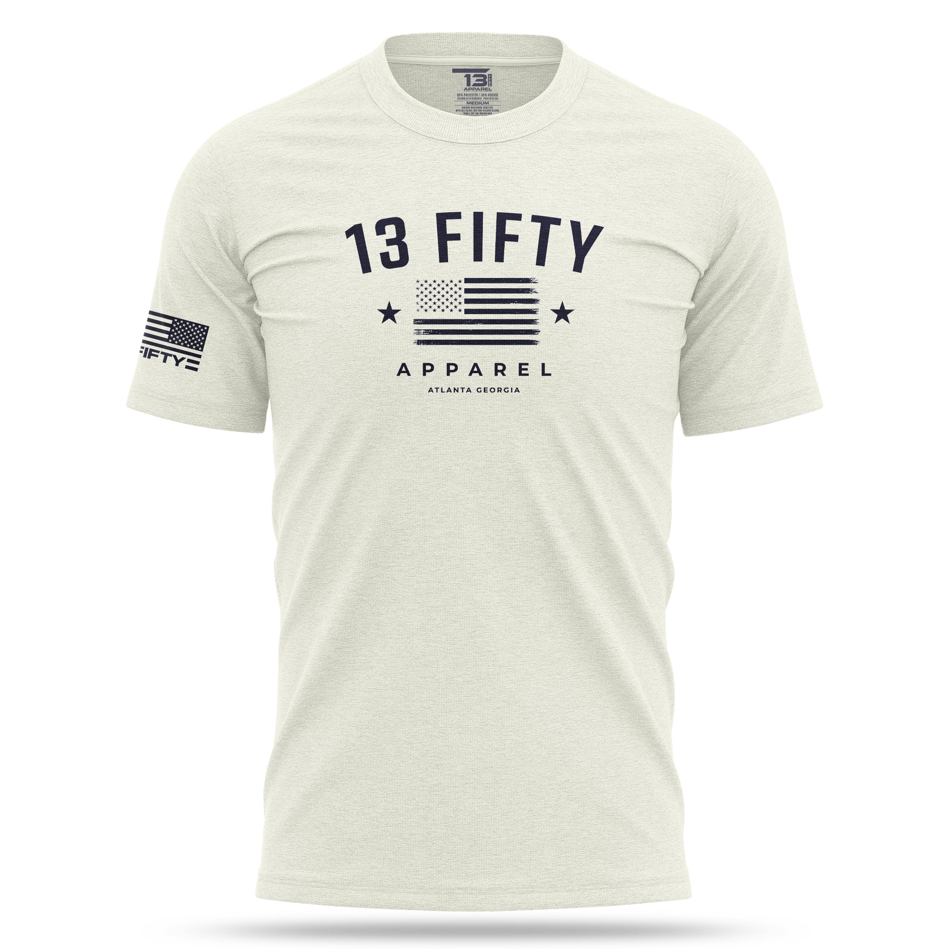 [FOUR OH FOUR] Soft-Tee Cotton Blend Shirt [IVORY]-13 Fifty Apparel