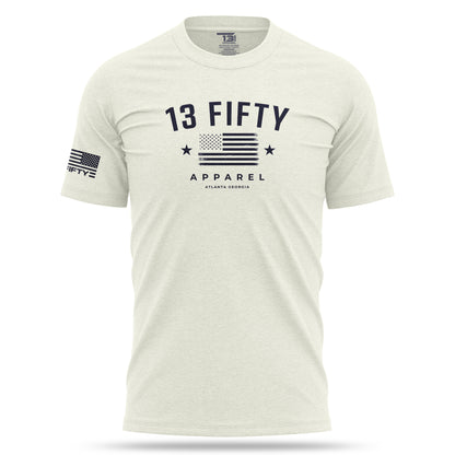 [FOUR OH FOUR] Soft-Tee Cotton Blend Shirt [IVORY]-13 Fifty Apparel