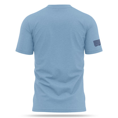 [FOUR OH FOUR] Soft-Tee Cotton Blend Shirt [SKY]-13 Fifty Apparel