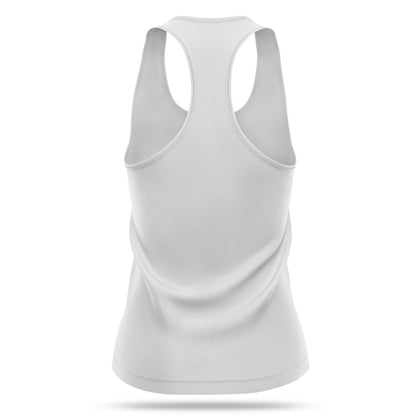 [FOUR OH FOUR] Women's Racerback Tank [WHT/NVY]-13 Fifty Apparel