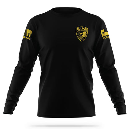 [GRANITE SHOALS PD] Utility Long Sleeve[BLK/GLD]-13 Fifty Apparel