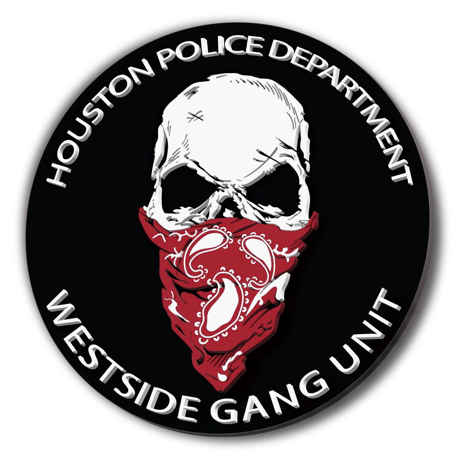 [HOUSTON PD] Westside Gang Unit PVC Patch-13 Fifty Apparel