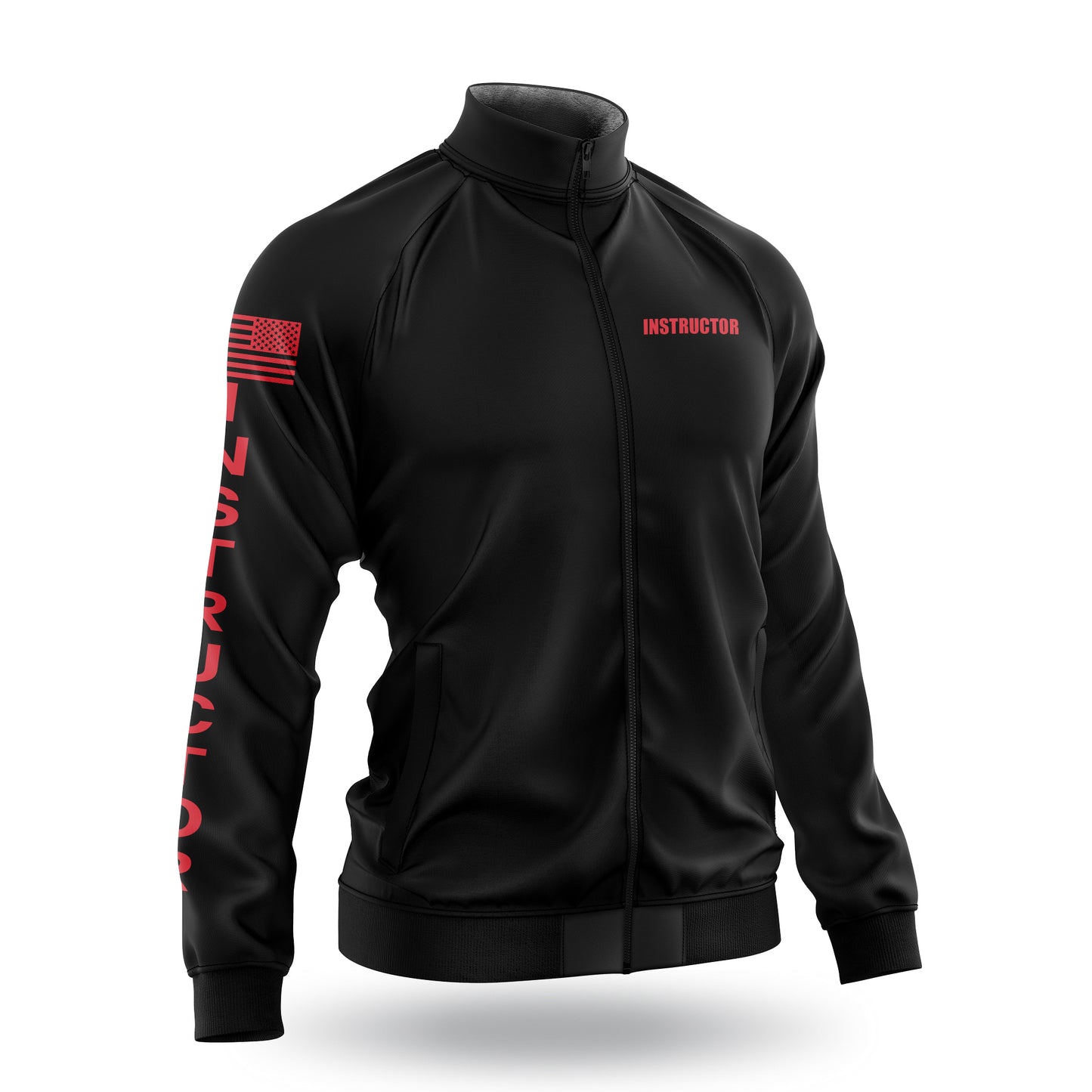 [INSTRUCTOR] Defender Jacket [BLK/RED]-13 Fifty Apparel