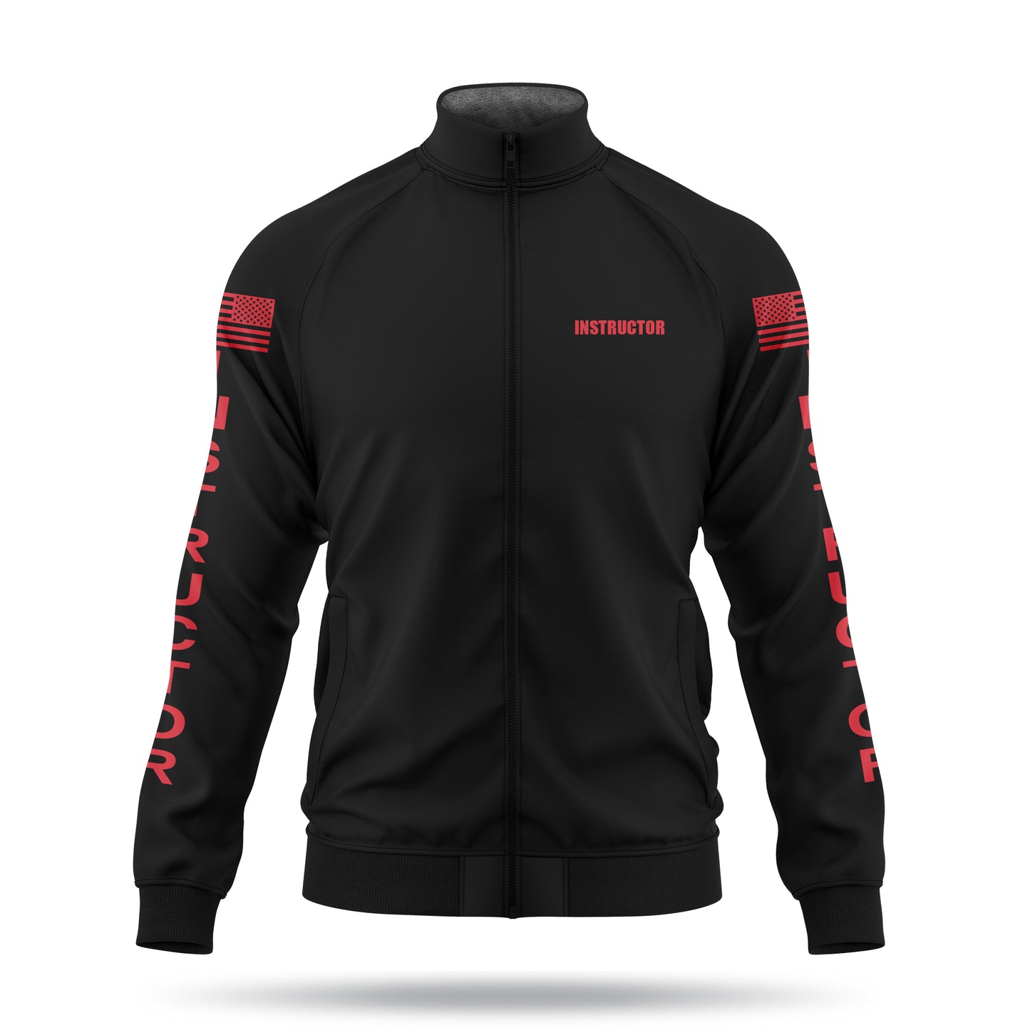 [INSTRUCTOR] Defender Jacket [BLK/RED]-13 Fifty Apparel