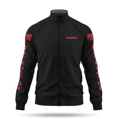 [INSTRUCTOR] Defender Jacket [BLK/RED]-13 Fifty Apparel