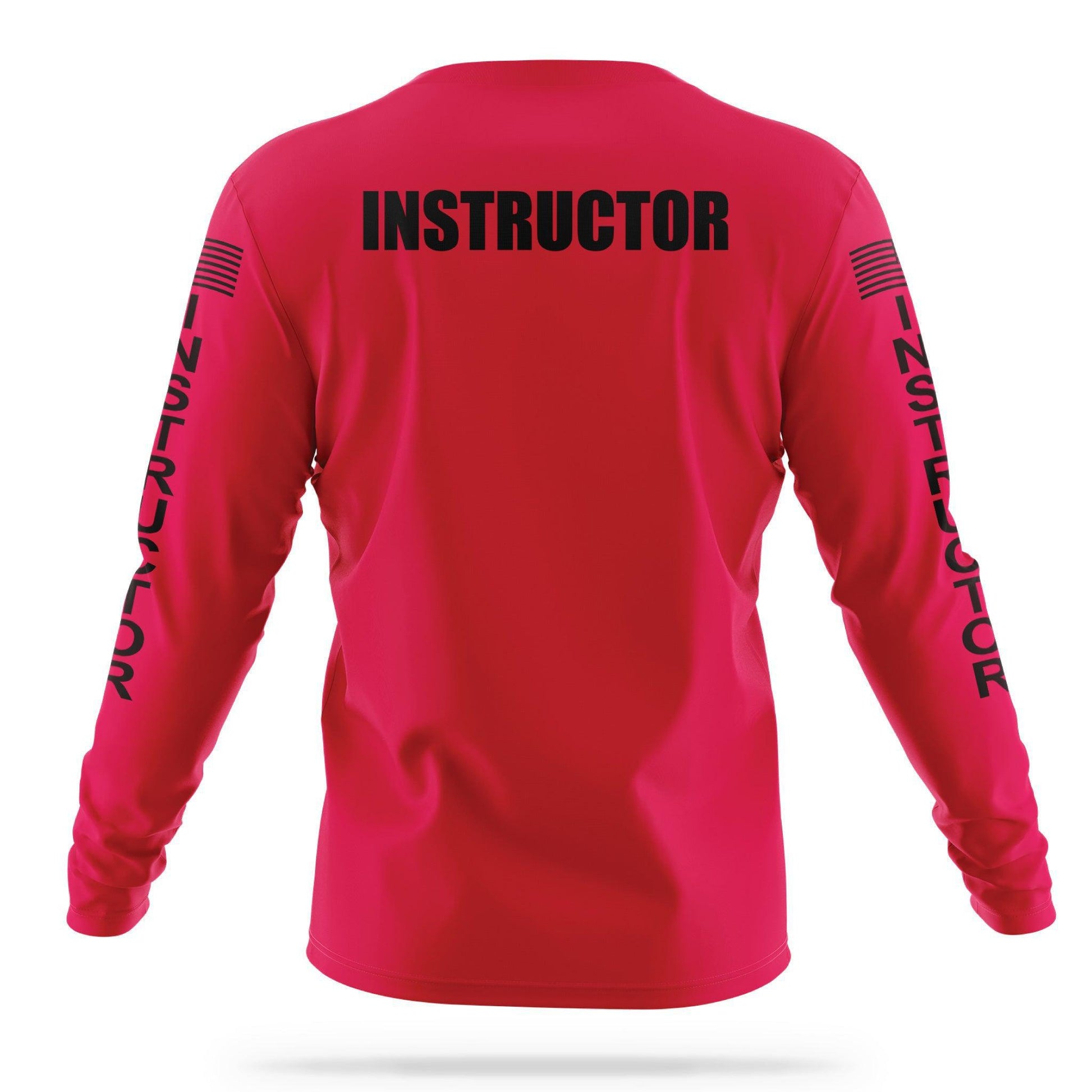 [INSTRUCTOR] Men's Utility Long Sleeve [RED/BLK]-13 Fifty Apparel