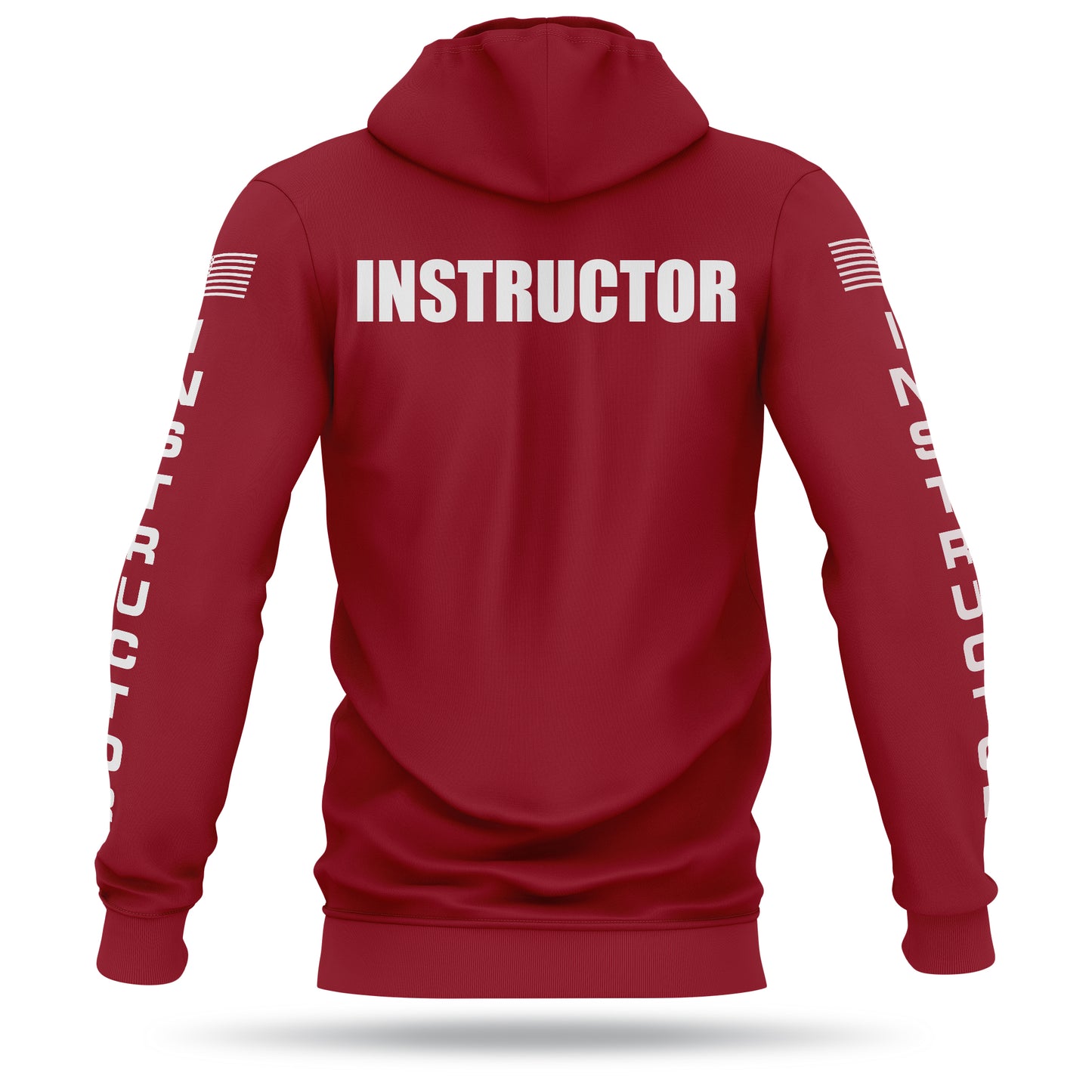 [INSTRUCTOR] Performance Hoodie 2.0 [RED/WHT]-13 Fifty Apparel