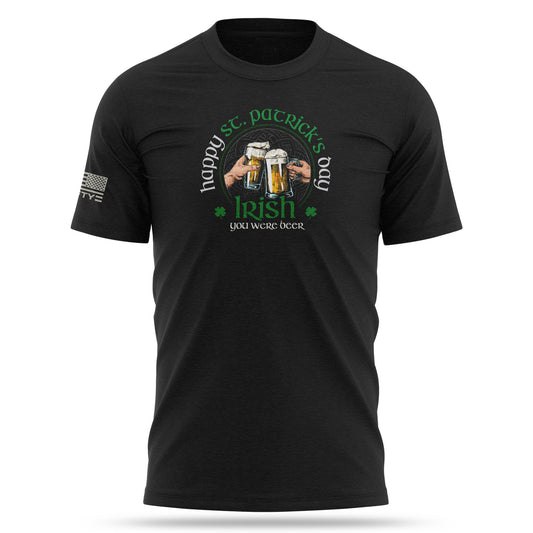 [IRISH CHEERS] Cotton Blend Shirt [BLK]-13 Fifty Apparel