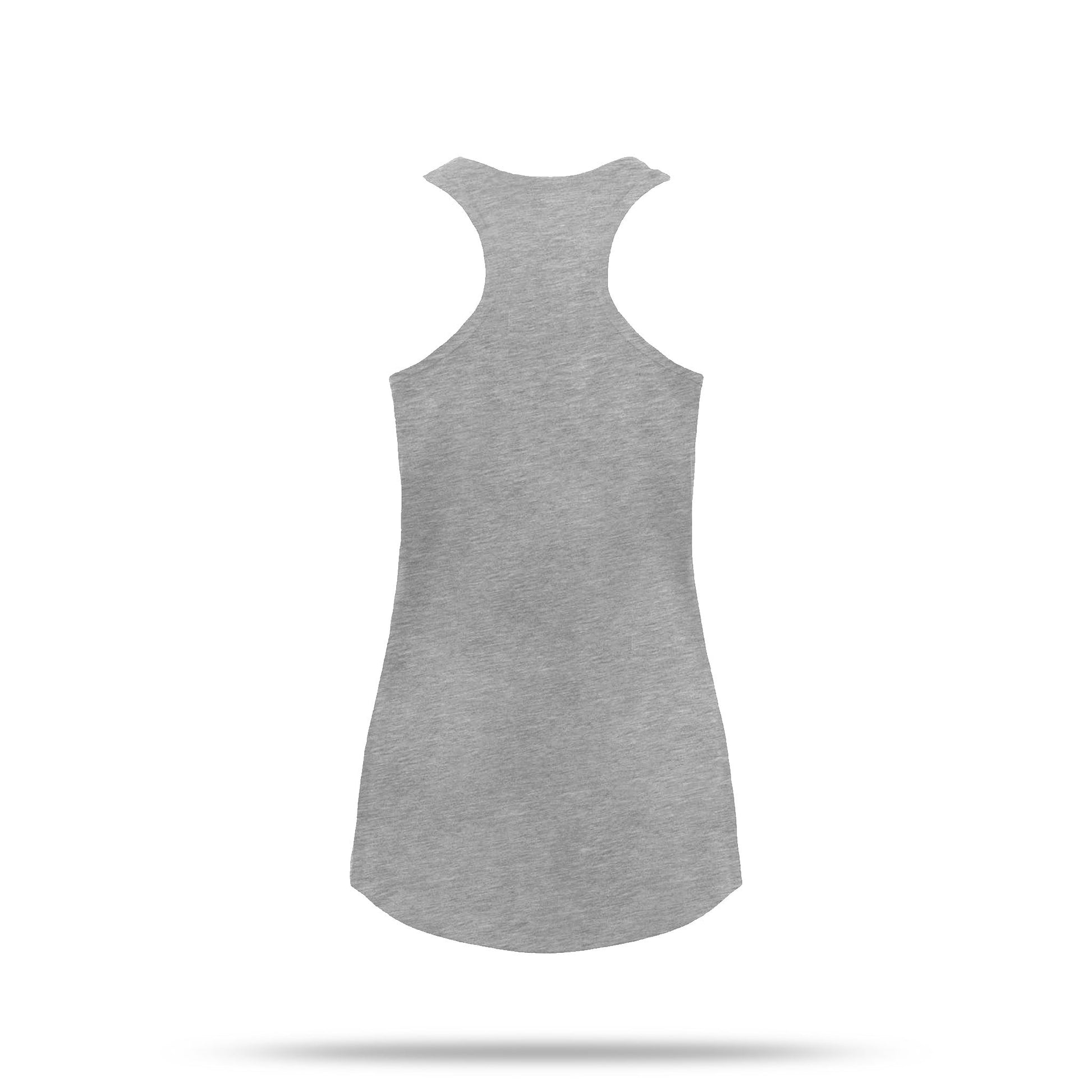 [LAKE DAY] Women's Racerback Tank [GRY/WHT]-13 Fifty Apparel