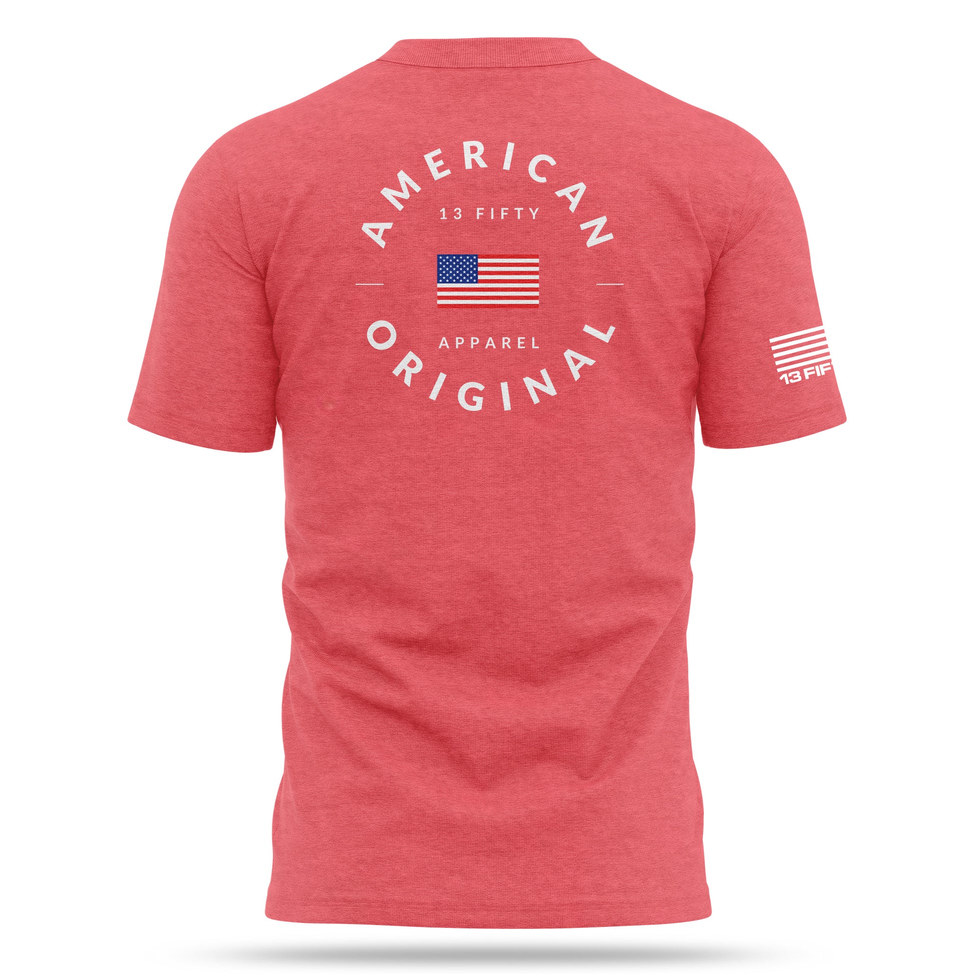 [LAKEDAY] Soft-Tee Cotton Blend Shirt [CORAL]-13 Fifty Apparel