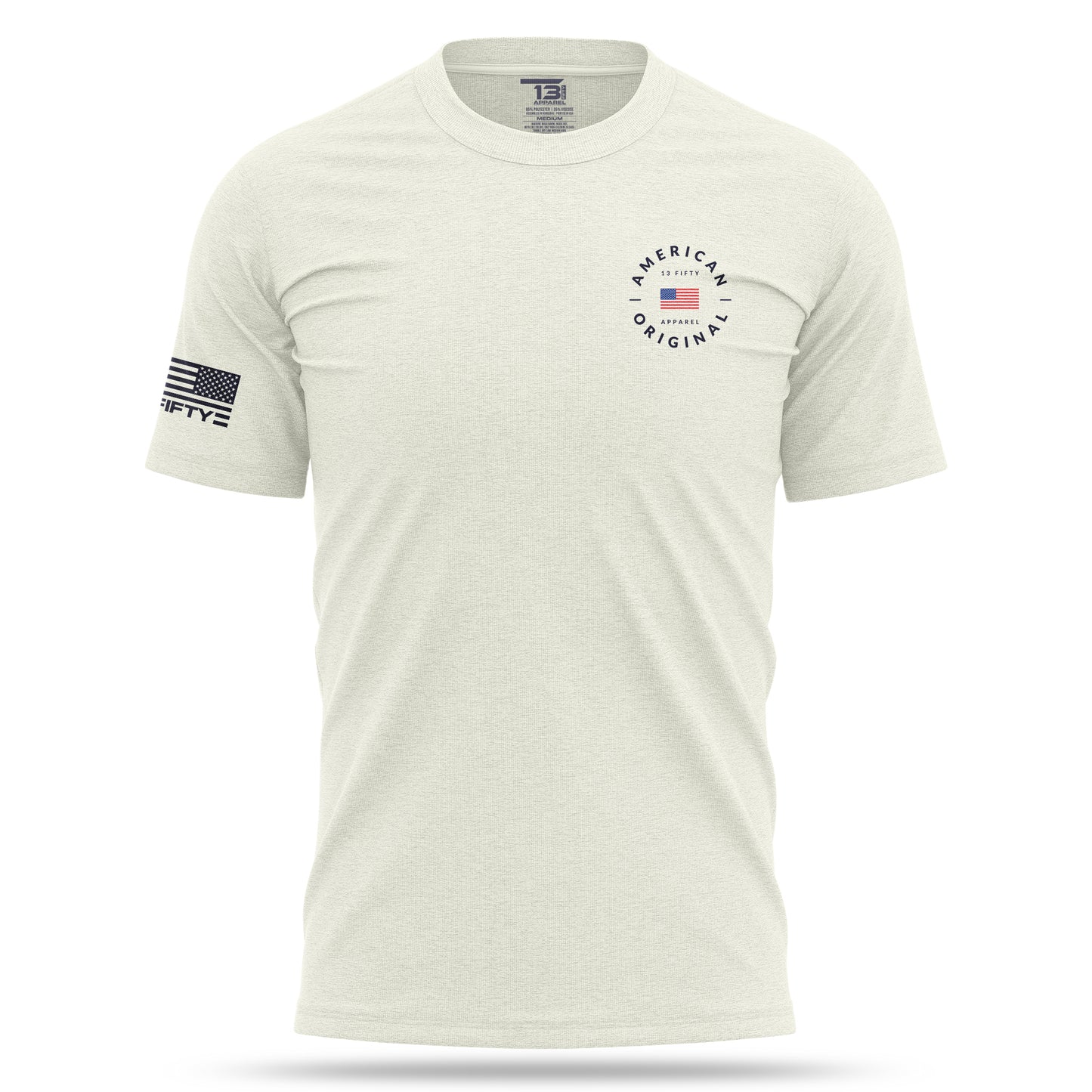 [LAKEDAY] Soft-Tee Cotton Blend Shirt [IVORY]-13 Fifty Apparel