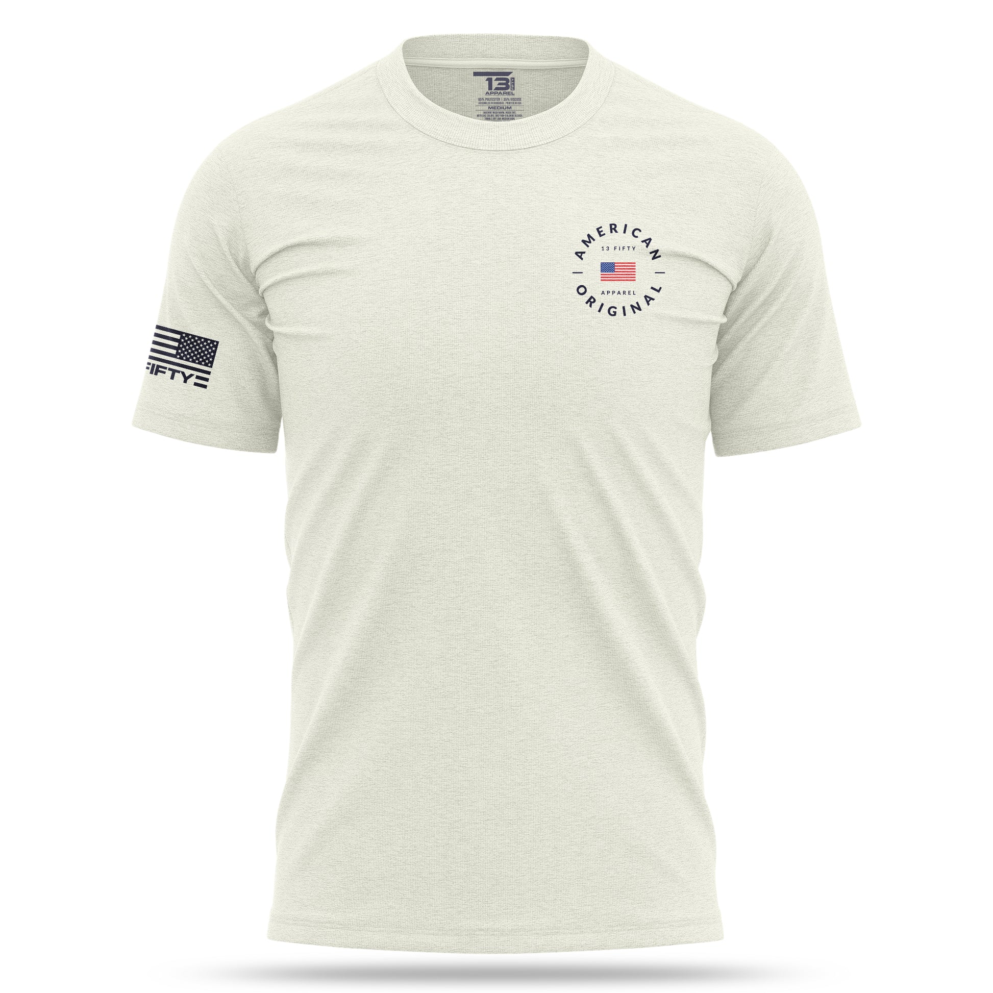 [LAKEDAY] Soft-Tee Cotton Blend Shirt [IVORY]-13 Fifty Apparel