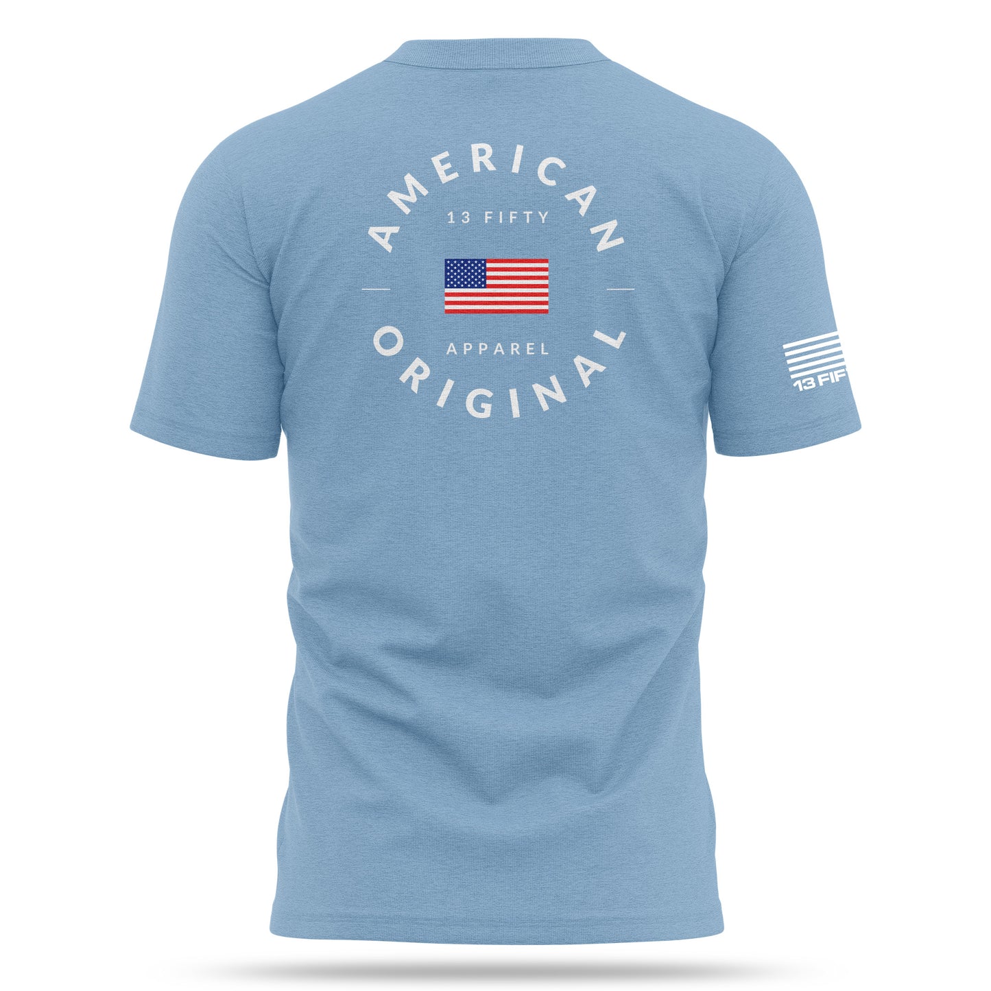 [LAKEDAY] Soft-Tee Cotton Blend Shirt [SKY]-13 Fifty Apparel