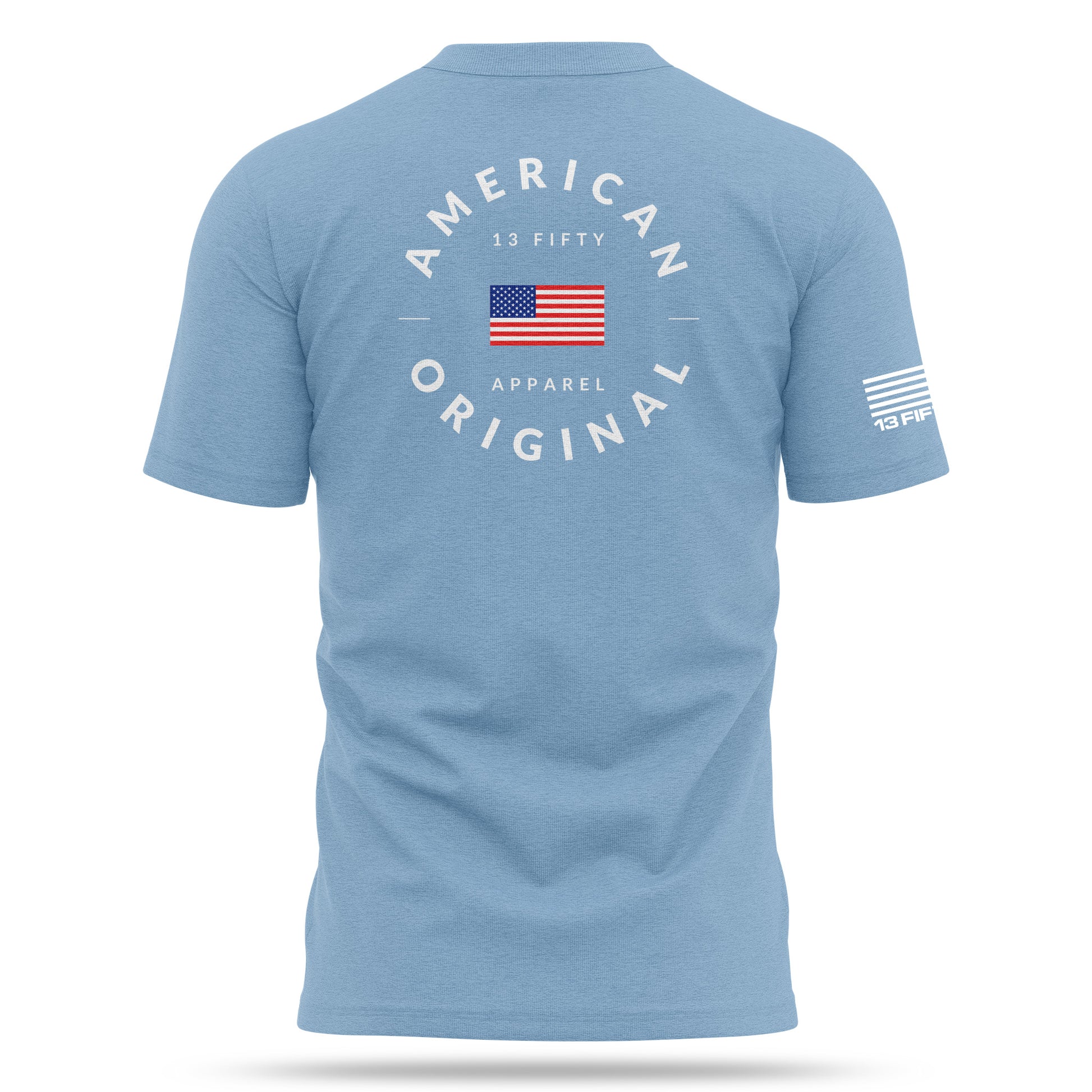 [LAKEDAY] Soft-Tee Cotton Blend Shirt [SKY]-13 Fifty Apparel