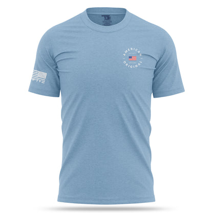 [LAKEDAY] Soft-Tee Cotton Blend Shirt [SKY]-13 Fifty Apparel