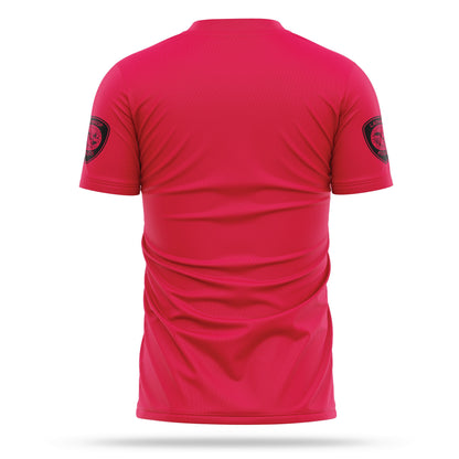 [LATHROP PD] Utility Shirt [RED/BLK]-13 Fifty Apparel