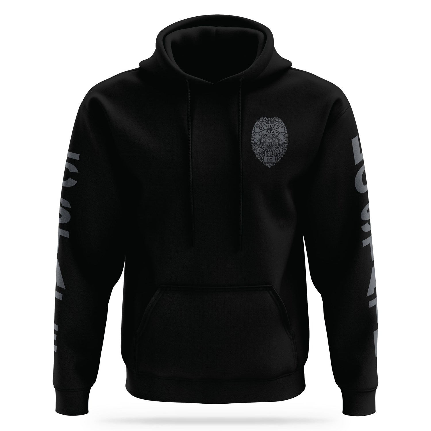 [LC STATE DPS] Performance Hoodie 2.0 [BLK/GRY]-13 Fifty Apparel