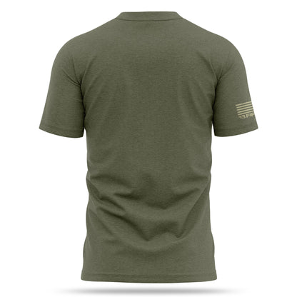 [LEGACY OF THE BRAVE] Cotton Blend Shirt [GRN/SND]-13 Fifty Apparel