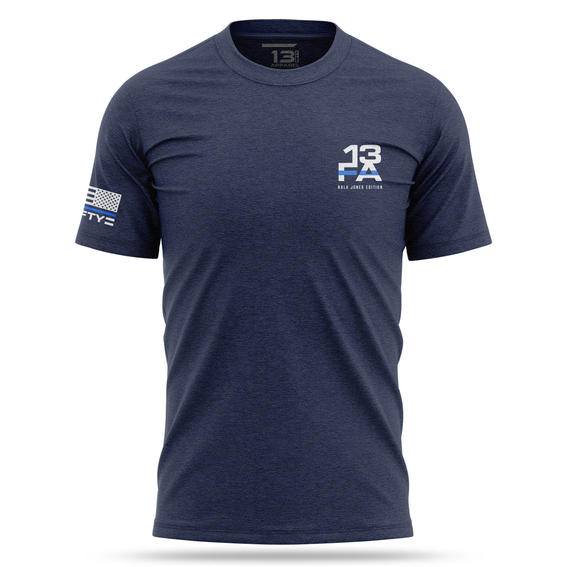[LESSONS LEARNED] Cotton Blend Shirt [NVY] Lawrence B. Jones III Collab-13 Fifty Apparel
