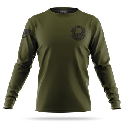 [LIBERTY] Men's Performance Long Sleeve [GRN/BLK]-13 Fifty Apparel