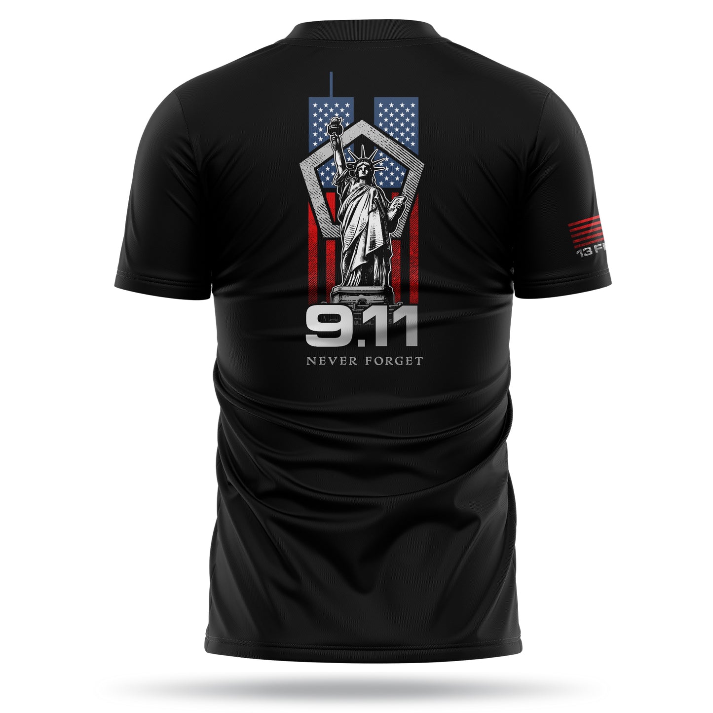 [LIBERTY STANDS] Men's Utility Shirt [BLK]-13 Fifty Apparel
