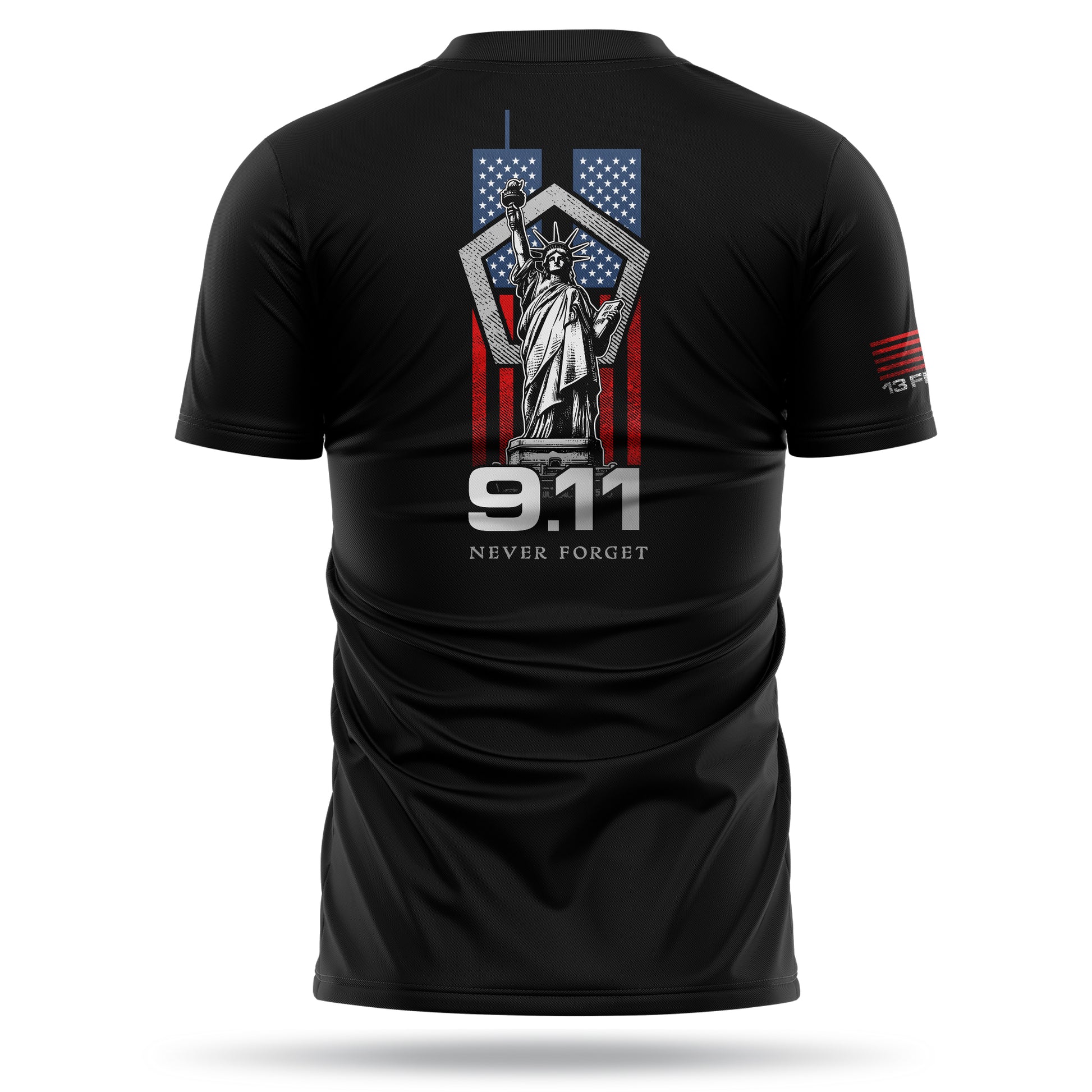 [LIBERTY STANDS] Men's Utility Shirt [BLK]-13 Fifty Apparel