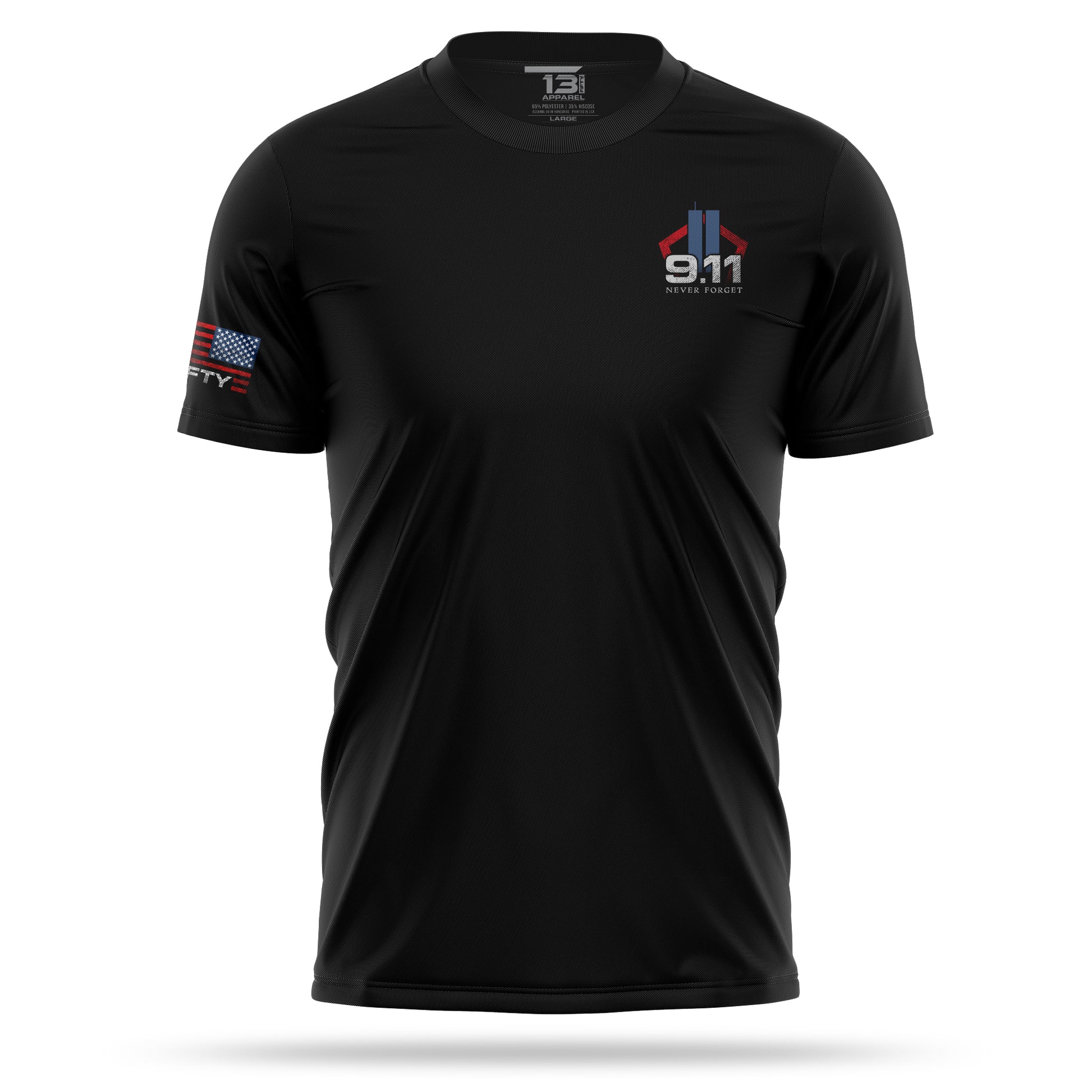 [LIBERTY STANDS] Men's Utility Shirt [BLK]-13 Fifty Apparel