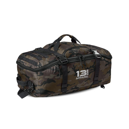 [LOADOUT] Tactical Barrel Duffel [BLK CAMO]-13 Fifty Apparel