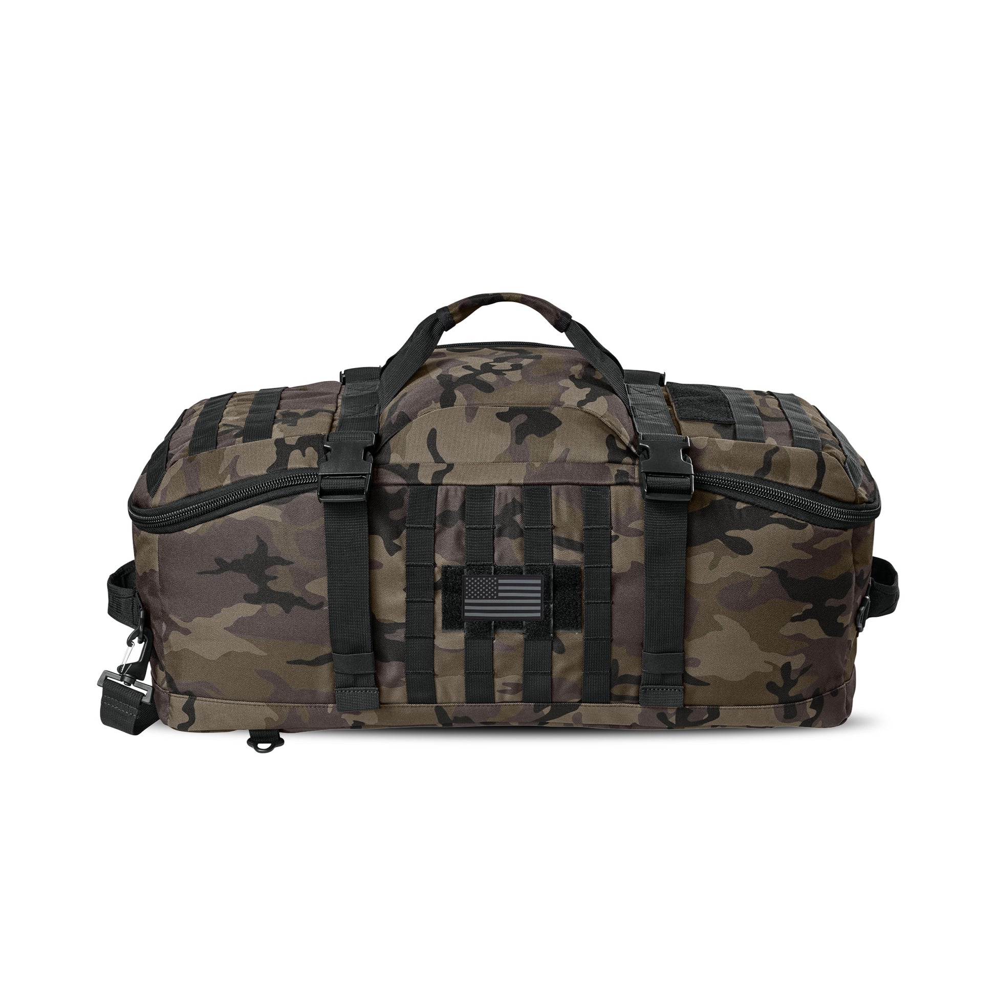 [LOADOUT] Tactical Barrel Duffel [BLK CAMO]-13 Fifty Apparel