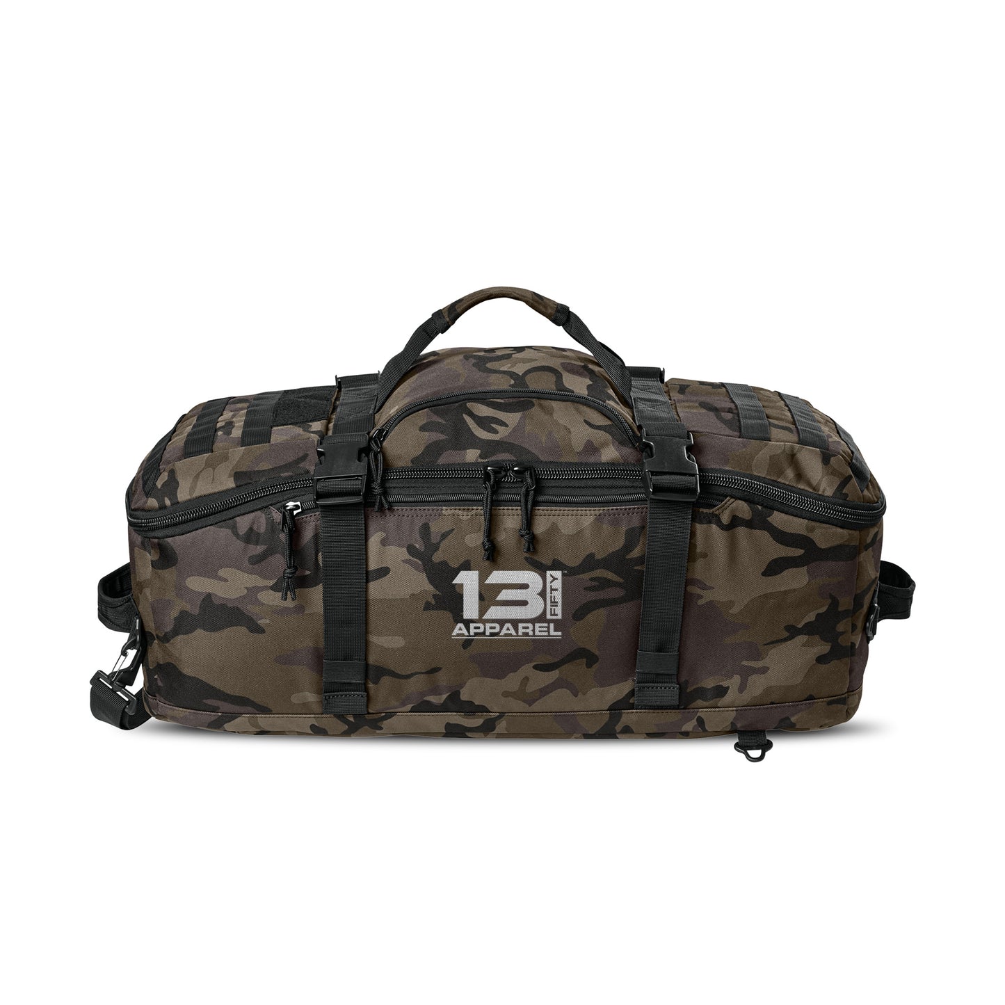 [LOADOUT] Tactical Barrel Duffel [BLK CAMO]-13 Fifty Apparel