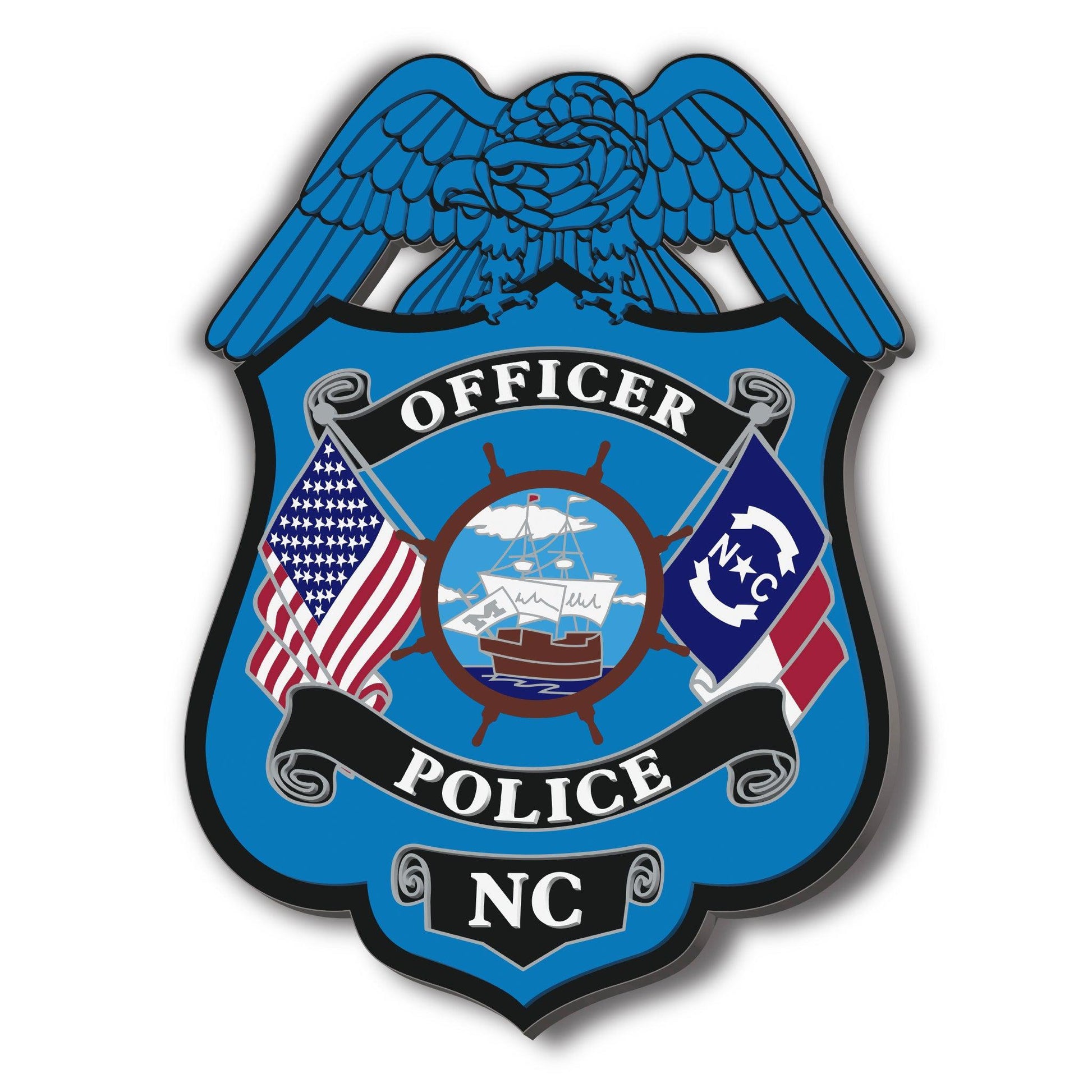 [MANTEO PD] PVC Patches [BLU]-13 Fifty Apparel