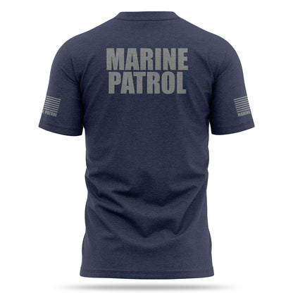 [MARINE PATROL] Cotton Blend Shirt [NVY/GRY]-13 Fifty Apparel